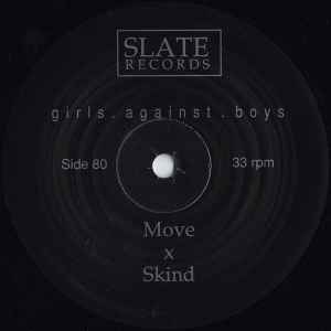 Girls Against Boys ‎– Nineties . Vs . Eighties - 12" - 1990 - Slate Records - Vinilo Muy Buen Estado / Portada Muy Buen Estado (VG+/VG+).