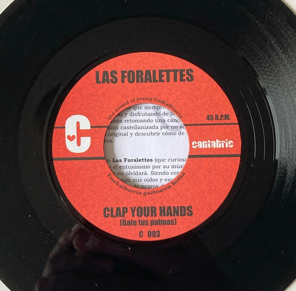 The Foralettes / Sara Y Los Sfinters ‎– Split - 7" - Cantabric Records ‎– C 003