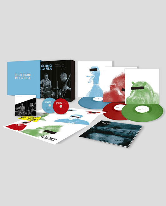 El Último de la Fila - Desbarajuste piramidal - 3xLP + 2xCD - Box Set - Color