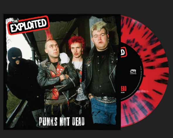 The Exploited - Punks Not Dead - 7" - Color