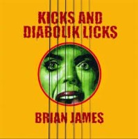 Brian James - Kicks...and Diabolik Licks (Color Vinyl) - LP