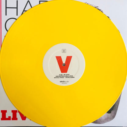 Devo - Hardcore Devo Live! (2xLP, Album, RE, Transparent Red + Opaque Yellow)