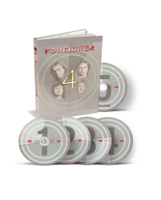 Foreigner - 4 Deluxe - 4xCD + Blu-ray - Box Set