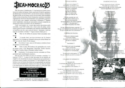 Deadmocracy / Necrose – Sadistic Desire / The End - 7" - 1997 - Elephant Records – ELE 008 - Vinilo Nuevo / Portada Como Nueva (M/M-)