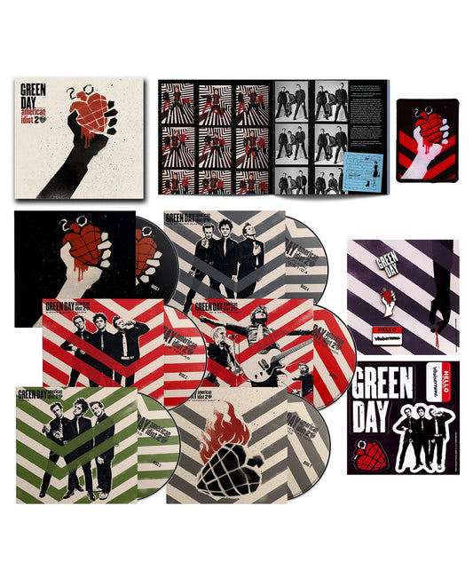 Green Day - American Idiot (Deluxe) - 4xCD + Blu-ray + LP - Color