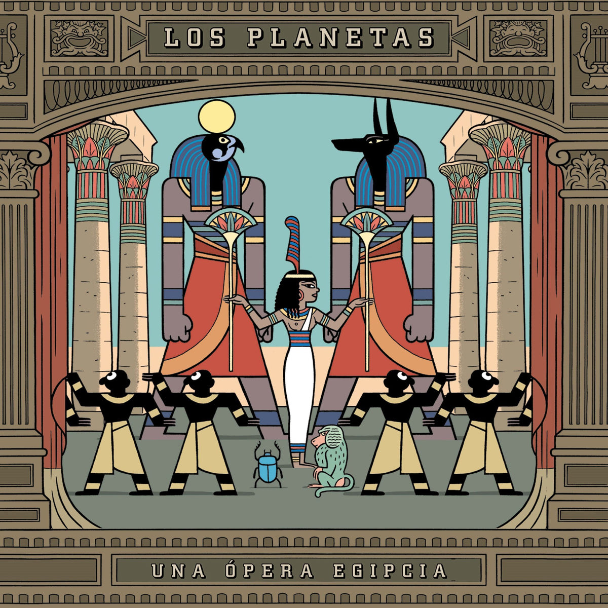 Los Planetas - Una ópera egipcia - LP