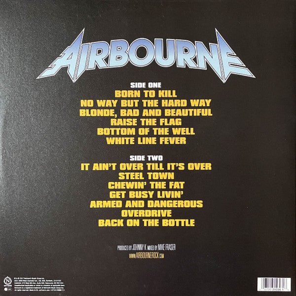 Airbourne - No Guts. No Glory - LP