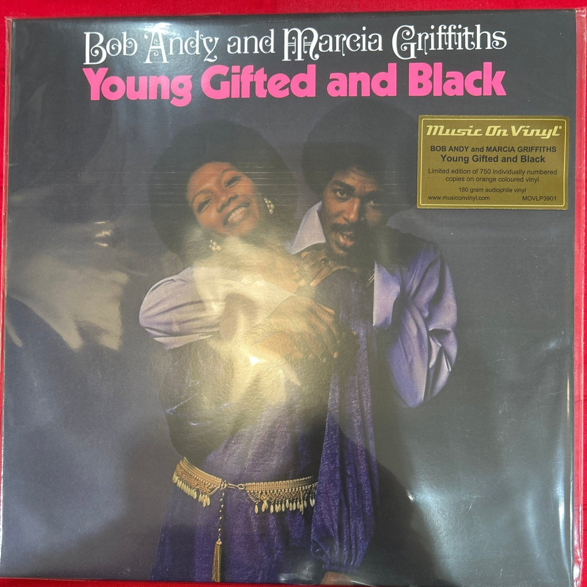 Bob Andy & Marcia Griffiths - Young Gifted And Black - LP - Color