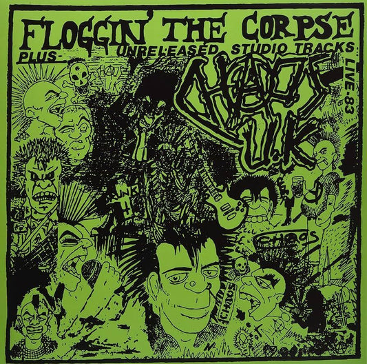 Chaos UK - Floggin The Corpse - LP