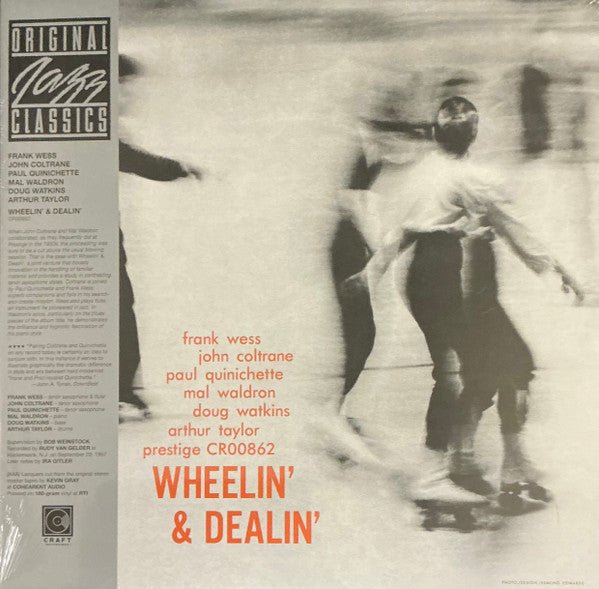 Frank Wess, John Coltrane, Paul Quinichette, Mal Waldron, Doug Watkins, Arthur Taylor - Wheelin' & Dealin' - LP