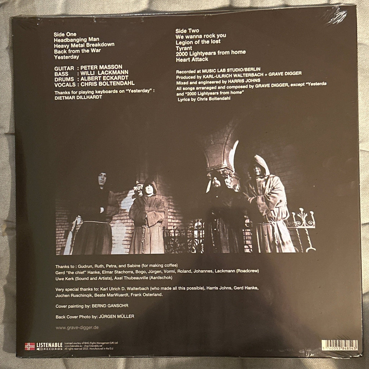 Grave Digger - Heavy Metal Breakdown - LP - Color