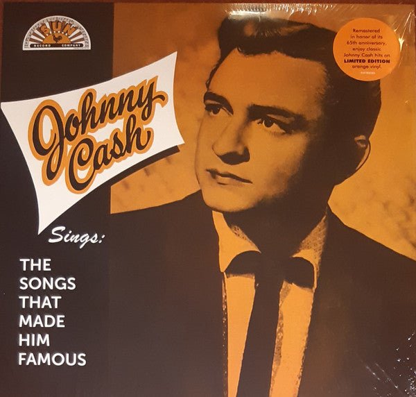 Johnny Cash - Johnny Cash Sings The Songs That Made Him Famous - LP - Color