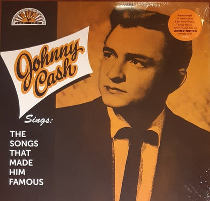 Johnny Cash - Johnny Cash Sings The Songs That Made Him Famous - LP - Color