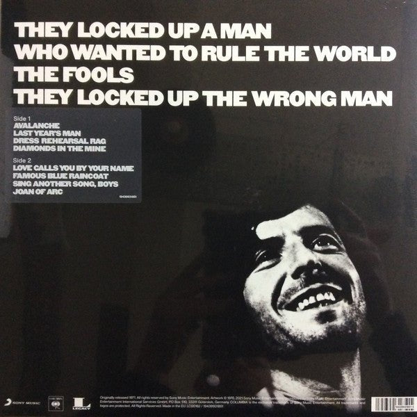 Leonard Cohen - Songs Of Love And Hate - LP