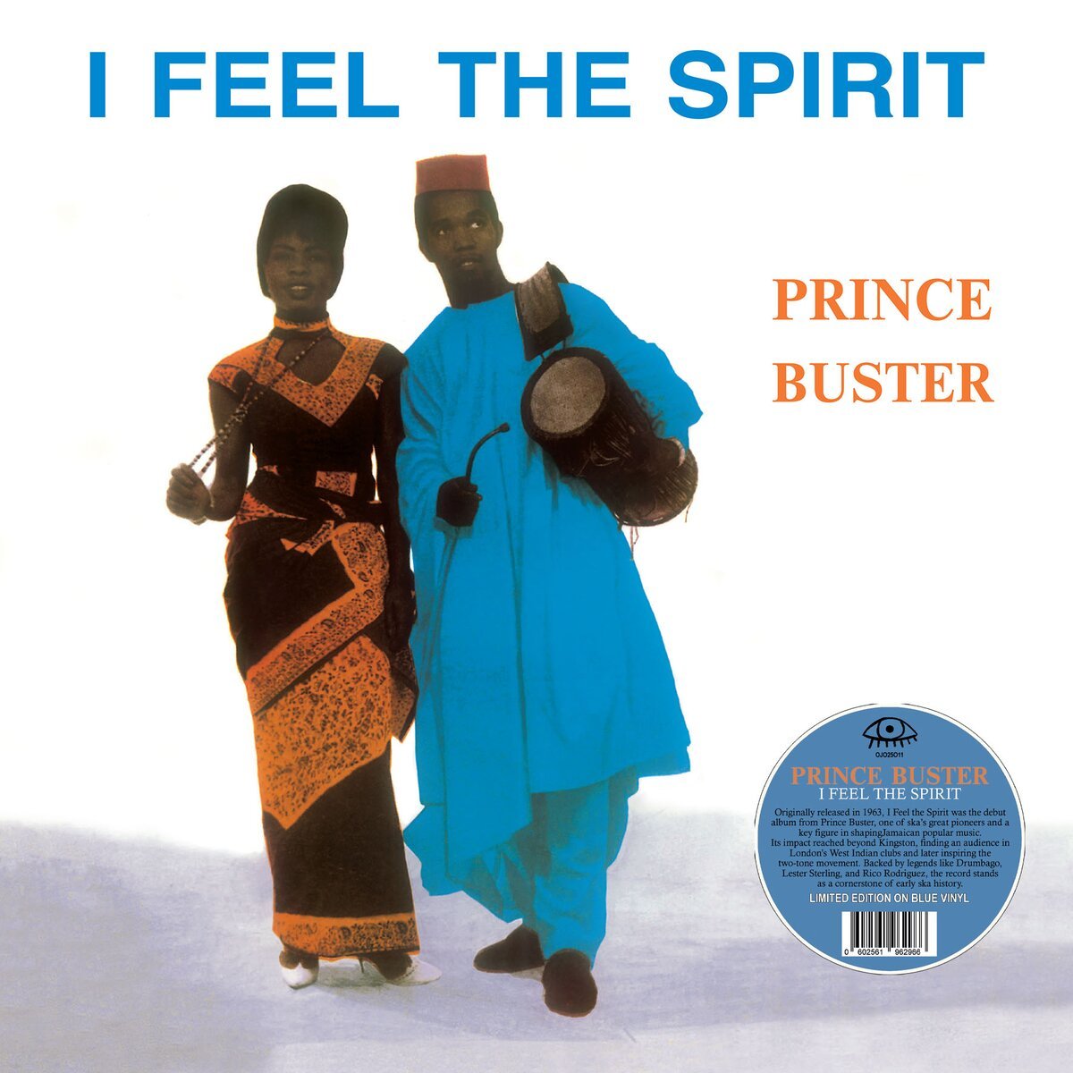 Prince Buster - I Feel The Spirit - LP - Color