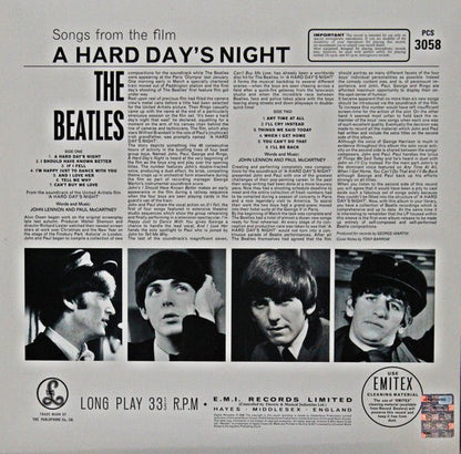 The Beatles - A Hard Day's Night - LP
