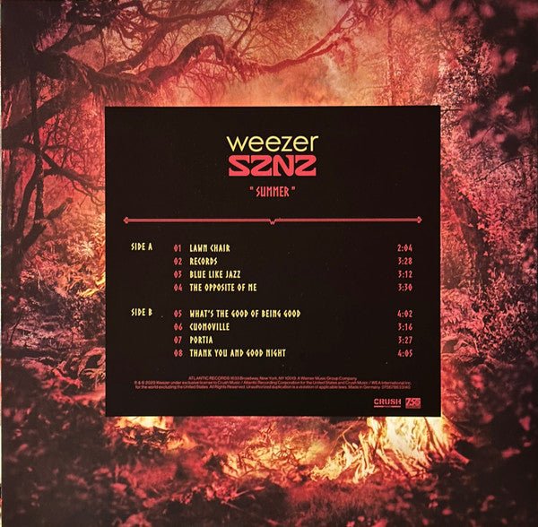 Weezer - SZNZ: Summer - LP