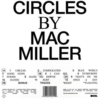Mac Miller - Circles - 2xLP - Color