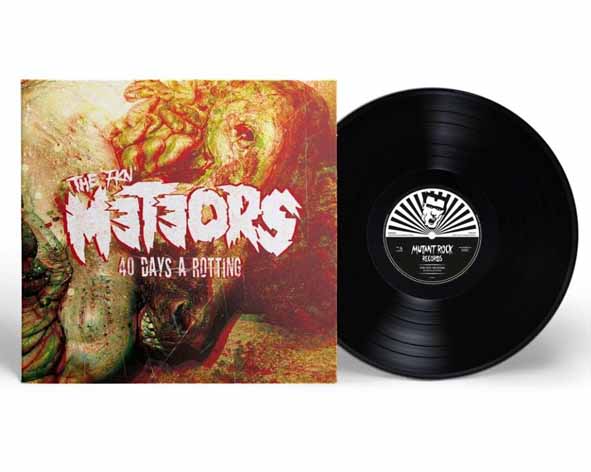 The Meteors - 40 Days A Rotting - LP