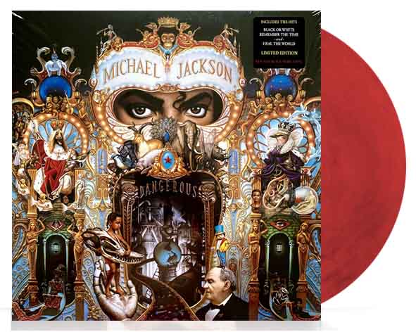Michael Jackson - Dangerous - 2xLP - Color