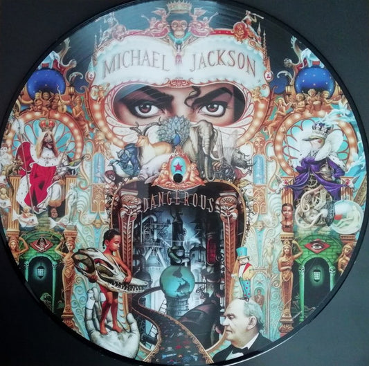 Michael Jackson - Dangerous (PICTURE DISC) - 2xLP - Color