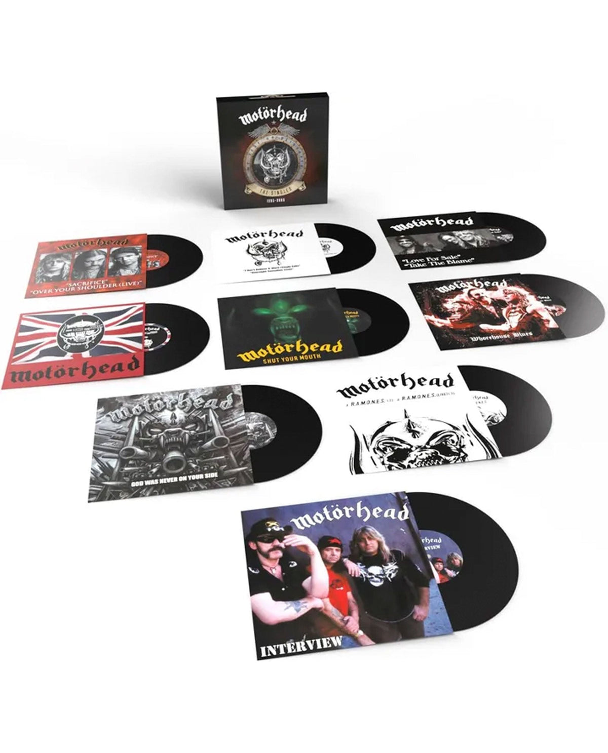 Motorhead - We Take No Prisoners: The Singles 1995-2006 - 9xLP - Box Set - Color