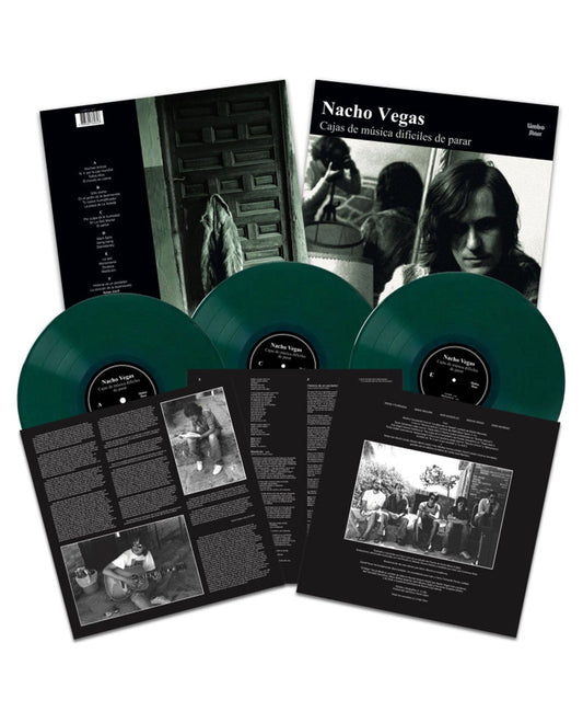Nacho Vegas - Cajas de Música Difíciles de Parar - 3xLP - Color