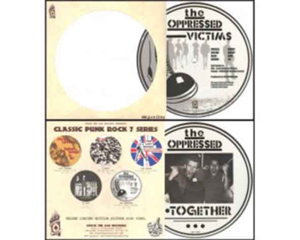 Oppressed - Victims / Work Together - 7" - Color