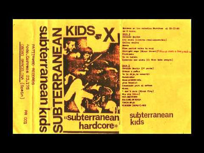 Subterranean Kids - Subterranean Hardcore - LP - Color