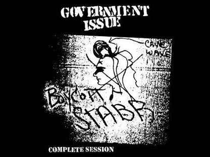 Government Issue - Boycott Stabb – Complete Session - LP - Color