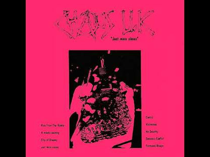 Chaos UK - Just Mere Slaves - LP
