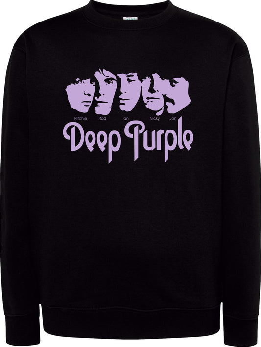 Deep Purple - Sudadera Cuello Redondo / Sweatshirt