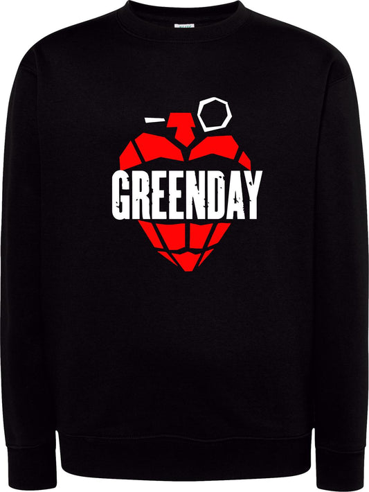 Green Day - Sudadera Cuello Redondo / Sweatshirt