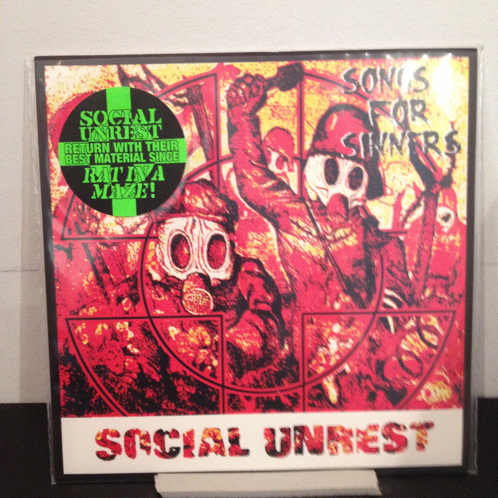 Social Unrest - Songs for sinners - LP
