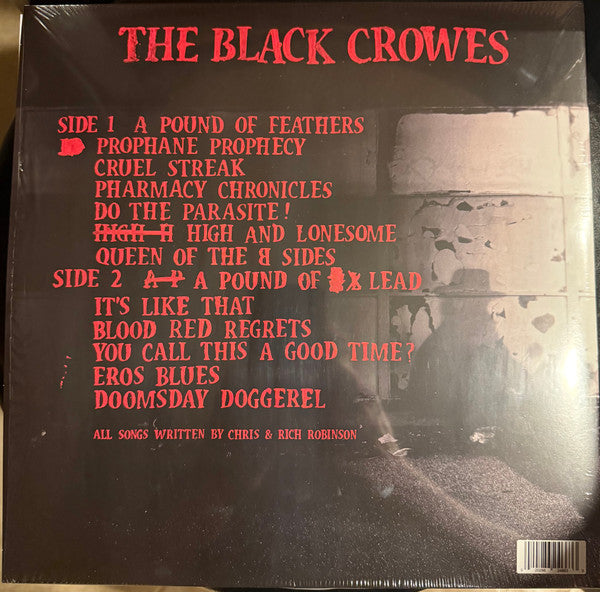 The Black Crowes - A Pound Of Feathers - LP