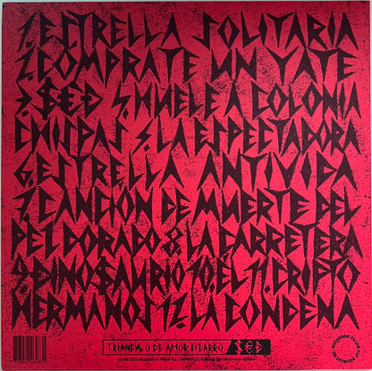 Triángulo de Amor Bizarro - Sed - LP