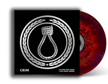 Crim - 10 Anys Per Veure Una Bona Merda - LP - Color